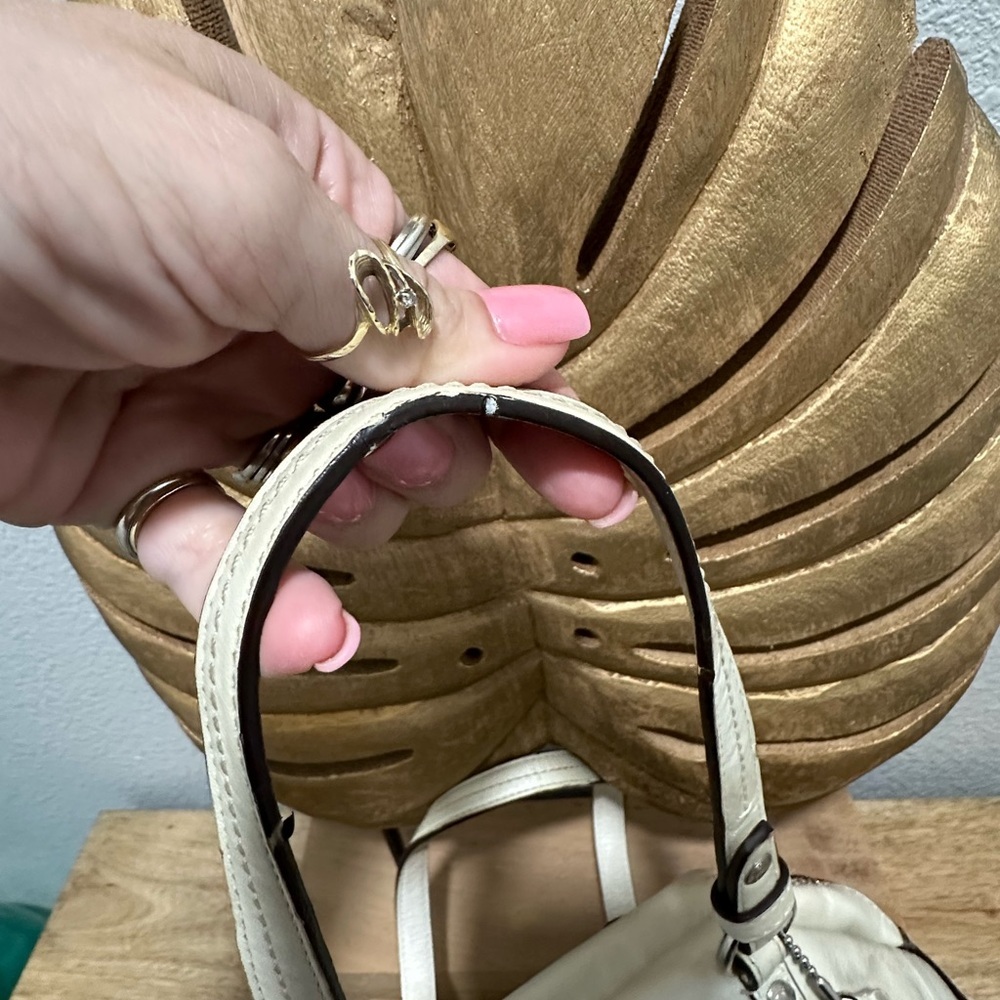 Vintage Coach Handbag 00’s Y2K authentic Coach handbag Fair Condition - Picture 5 of 6